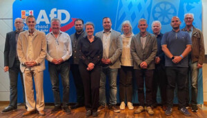 Vorstand beim Kreisparteitag am 21. September 2025